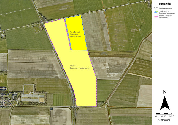 ZP Noordbroek plangebied PE DM Novar DM